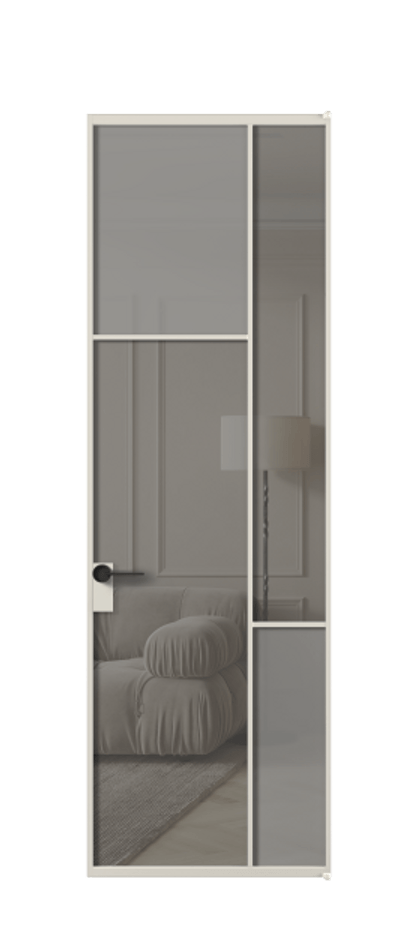 Дверь межкомнатная Mosaic АЛПЛ041.10 Алюминий облачно-серый Сатинированное серое стекло, триплекс, 6 мм + Прозрачное серое стекло, триплекс Без короба АОС Цена 165870 Стоимость комплекта двери включает:
1. Полотно (600/650/700/750/800/850/900/950*2000-2400 мм).
2. Короб
3. Комплект фурнитуры (2 торцевые петли и магнитный замок с ответной планкой). Фабрика дверей Волховец 8 (800) 551 43 19 Межкомнатная дверь Mosaic АЛПЛ041.10 Алюминий облачно-серый Сатинированное серое стекло, триплекс, 6 мм + Прозрачное серое стекло, триплекс Цена 165870 ₽ | Volhovec