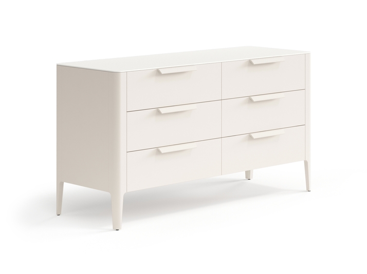 Мебель Комод Piega 6 ящиков. Цвет Матовый бежево-серый. Материал Гладкая эмаль. Коллекция Комод Piega 6 ящиков. Фото. Мебель Комод Piega 6 ящиков. Цвет Матовый бежево-серый. Материал Гладкая эмаль. Коллекция Комод Piega 6 ящиков. Картинка.