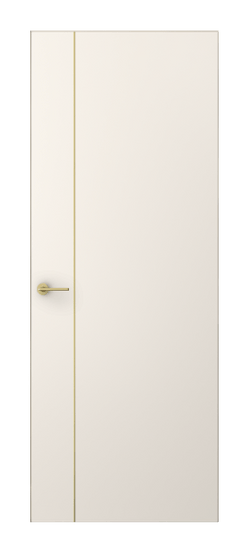 Дверь межкомнатная АКП 4201 ПЭКБ. Цвет ПЭТ кремово-белый. Материал ПЭТ. Коллекция Freedom. Картинка.